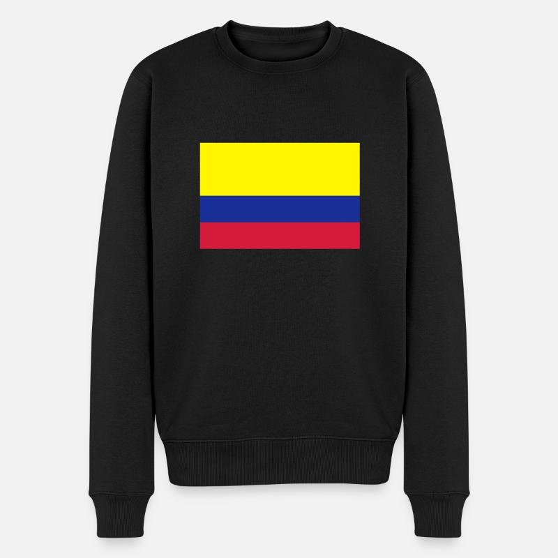 drapeau_colombie - Pull Premium bio Homme - noir