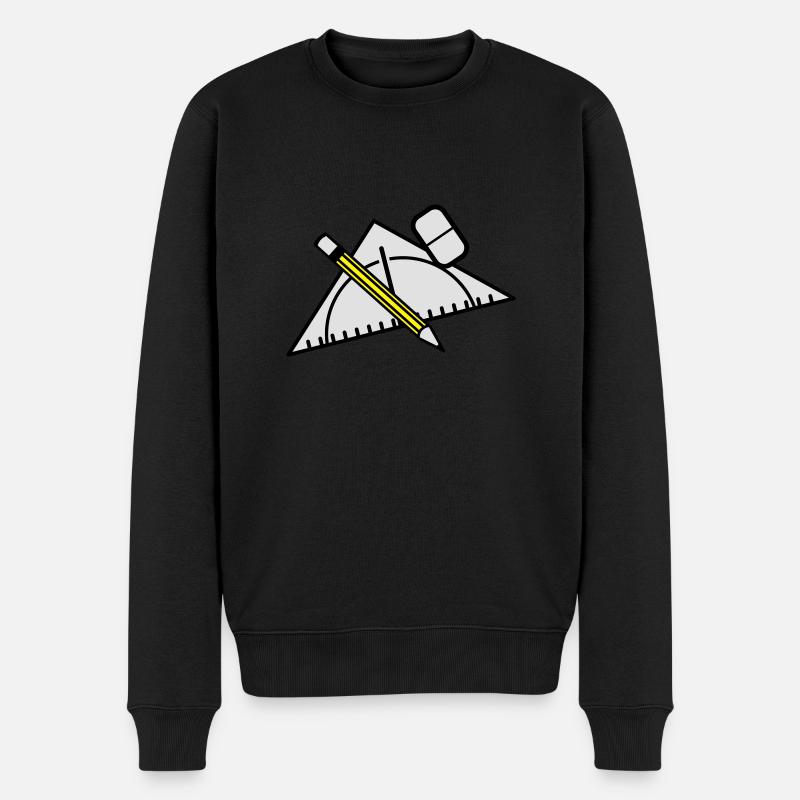 stift_lineal_radiergummi__f3 - Pull Premium bio Homme - noir