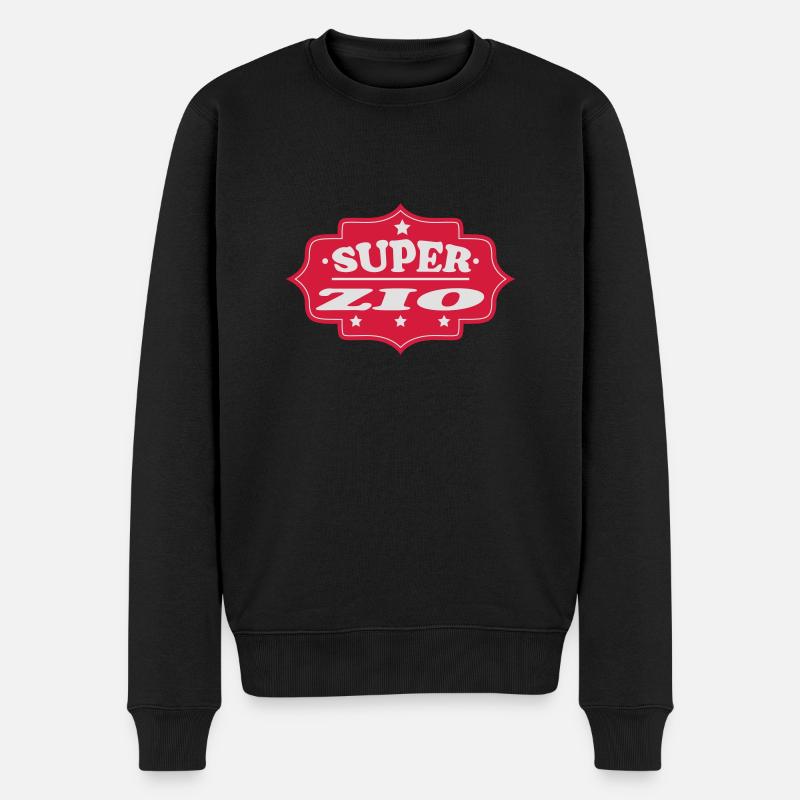 Super zio 111 - Pull Premium bio Homme - noir