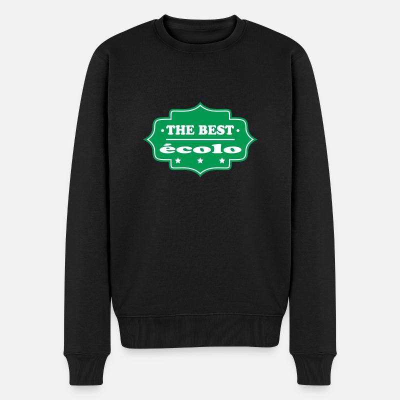 THE BEST écolo - Pull Premium bio Homme - noir