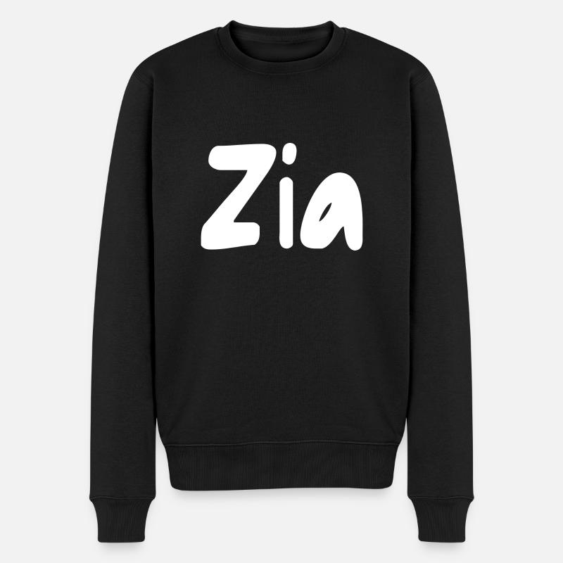 Zia - Pull Premium bio Homme - noir