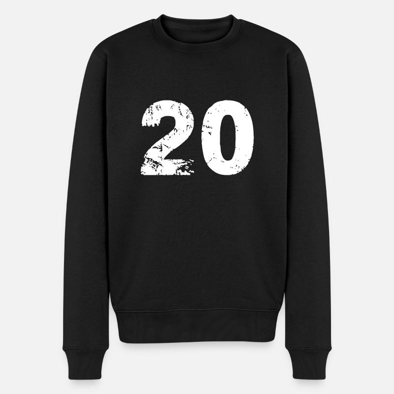 20 - Pull Premium bio Homme - noir