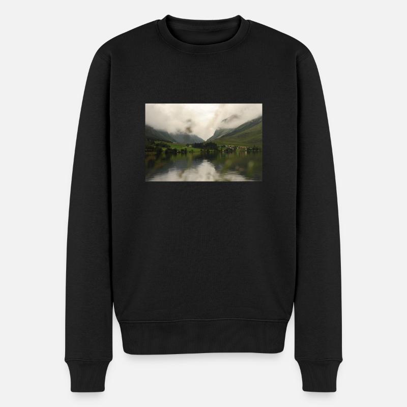 Plus dans les nuages - Pull Premium bio Homme - noir