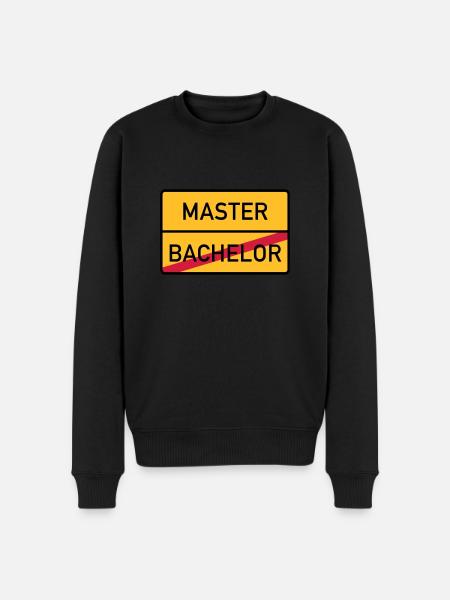 master - Men's Premium Organic Jumper - black