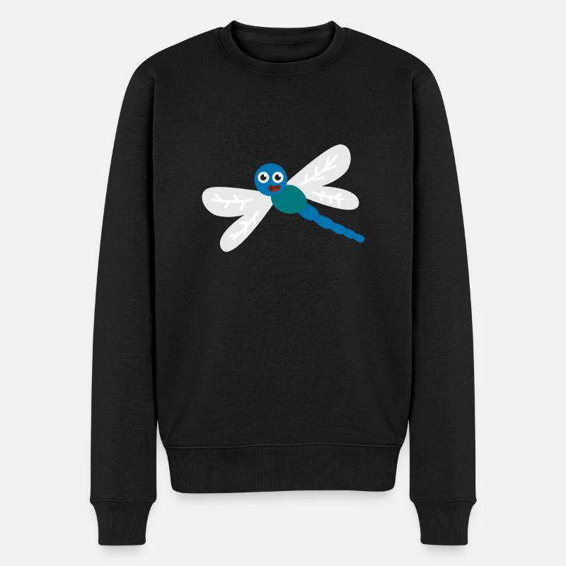 Libellule - Pull Premium bio Homme - noir