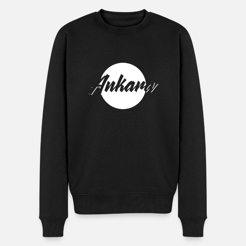 Ankara - Männer Premium Bio Pullover - Schwarz