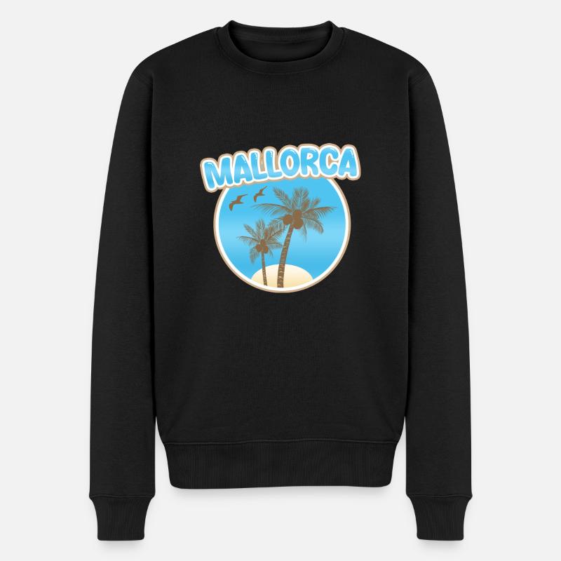 Majorque - Pull Premium bio Homme - noir