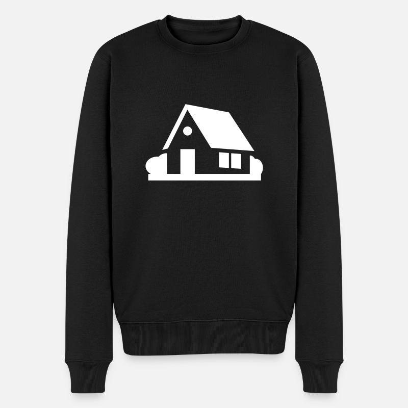 Maison - Pull Premium bio Homme - noir