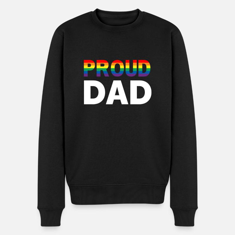 Fierté de papa - Pull Premium bio Homme - noir