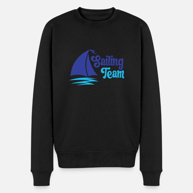 Équipe de voile - Pull Premium bio Homme - noir