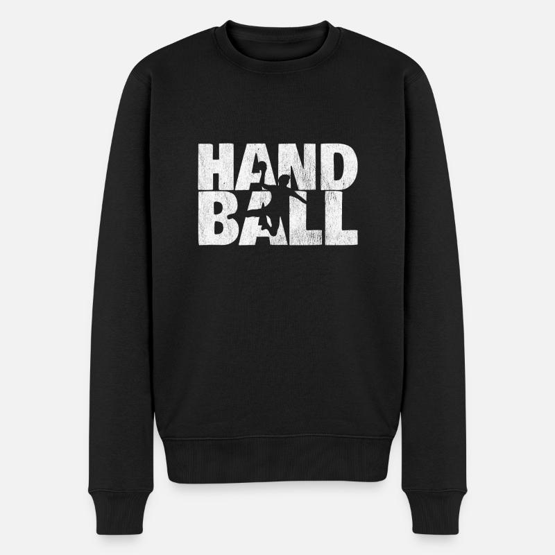 sport de handball - Pull Premium bio Homme - noir