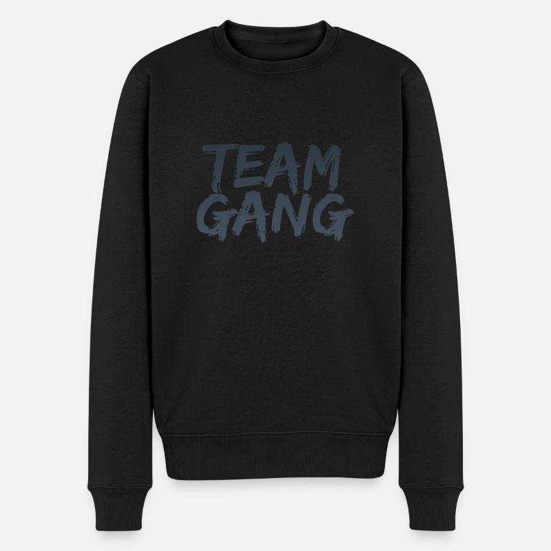 Team Gang - Party-Eyecatcher - Entreprise - Pull Premium bio Homme - noir