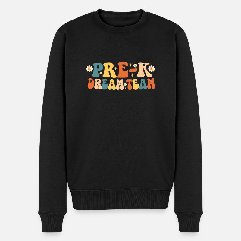 Pre-k Dream Team Rétro Groovy - Pull Premium bio Homme - noir