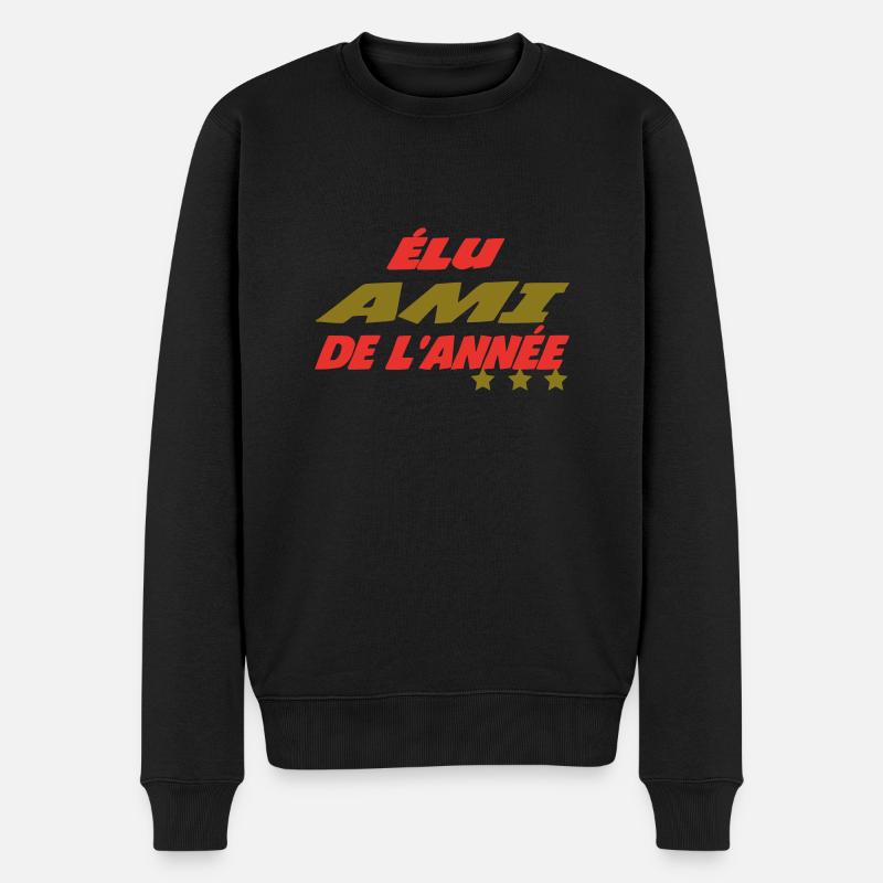 Elu AMI de l'année - Pull Premium bio Homme - noir