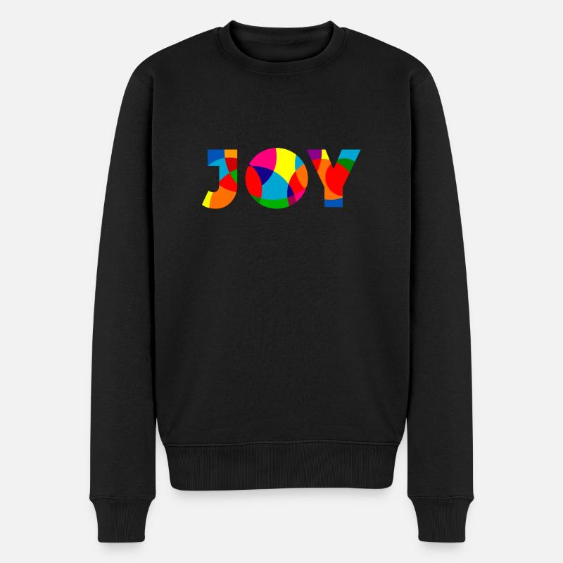 Joy - Joie - Pull Premium bio Homme - noir