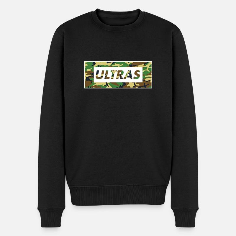 ULTRAS CAMOUFLAGE CAMOO - Pull Premium bio Homme - noir