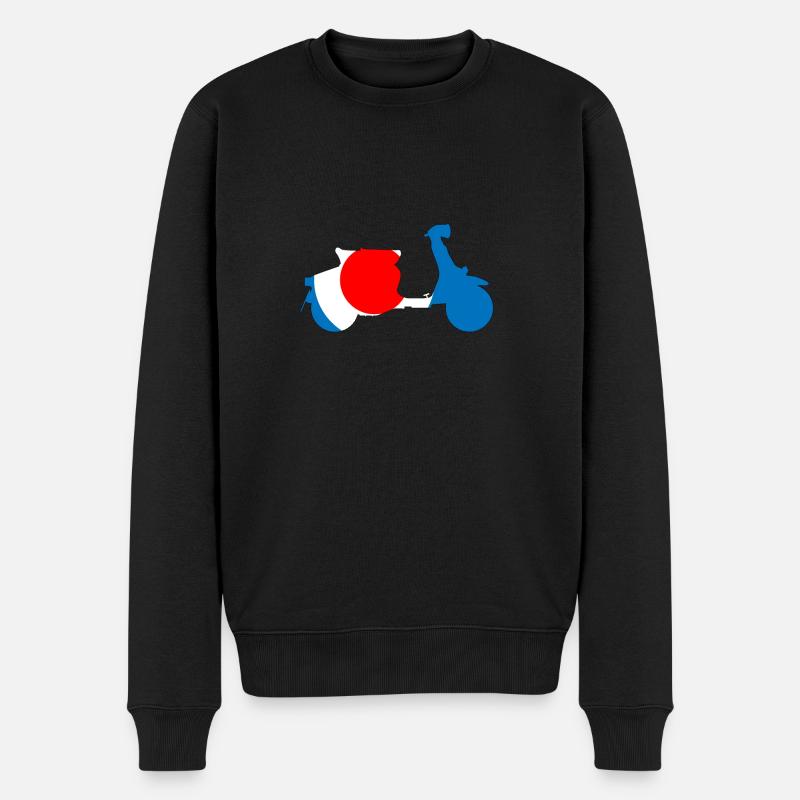 Scooter Roundel Target Années 60 - Pull Premium bio Homme - noir