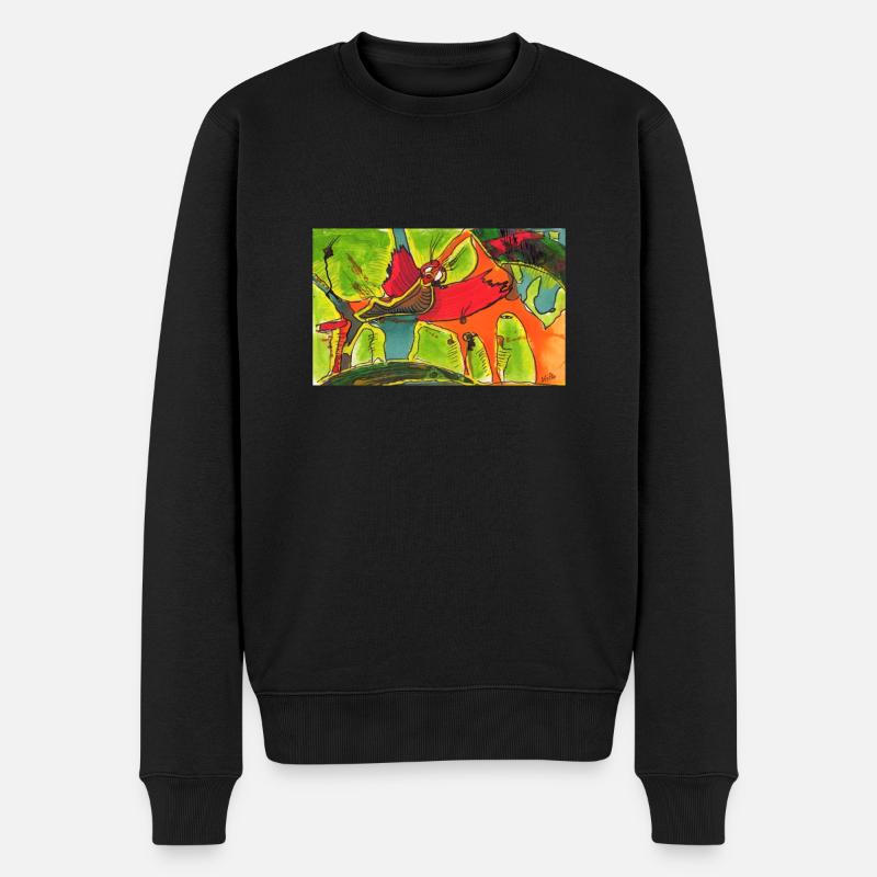 FUNtasy - Pull Premium bio Homme - noir