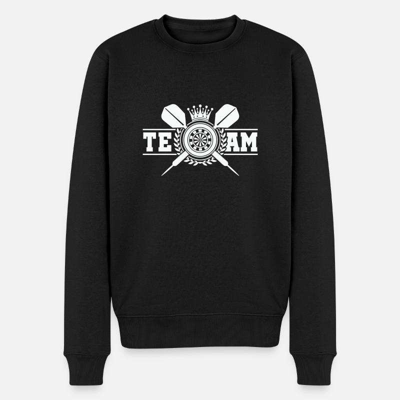 Fléchettes Fléchettes Armoiries Équipe - Pull Premium bio Homme - noir