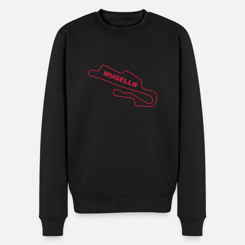 Course Mugello - Pull Premium bio Homme - noir