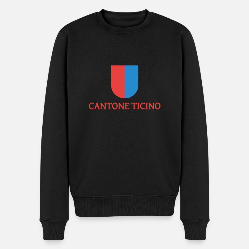 Kanton Tessin - Männer Premium Bio Pullover - Schwarz