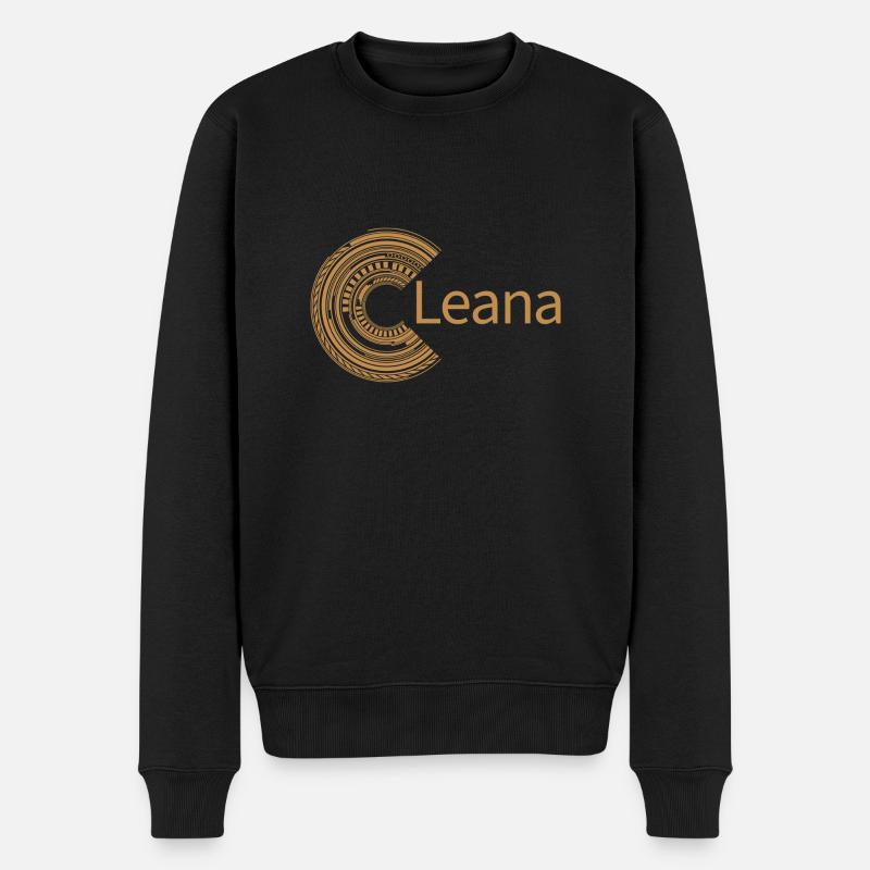 Pour Leana - Pull Premium bio Homme - noir