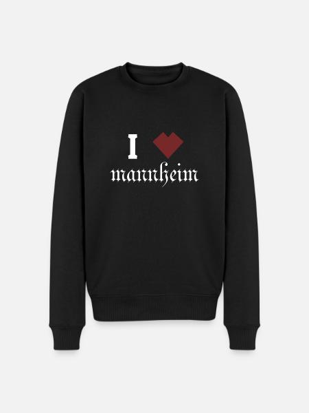 Mannheim Monnem Mannheimat - Men's Premium Organic Jumper - black