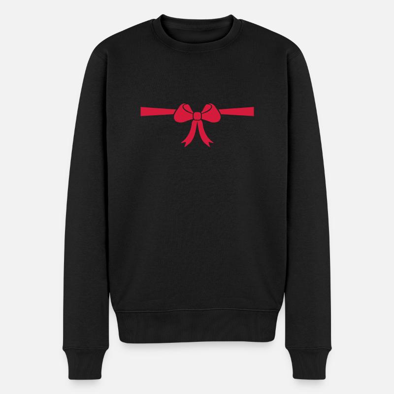 Nœud - Pull Premium bio Homme - noir