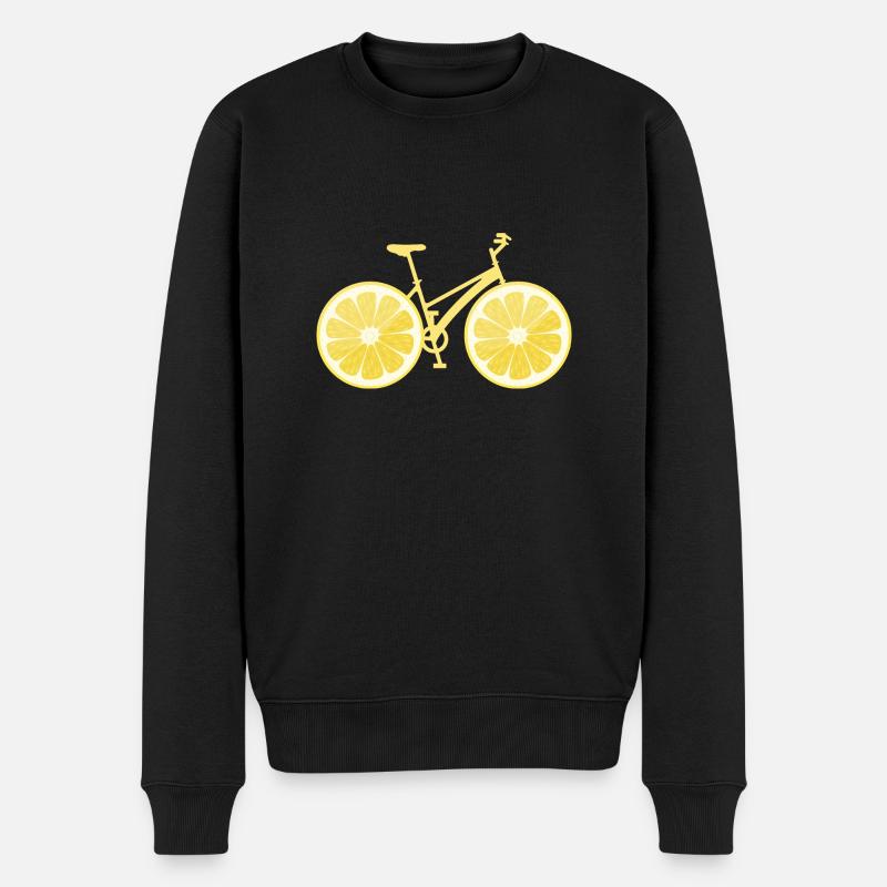 Citron de vélo - Pull Premium bio Homme - noir