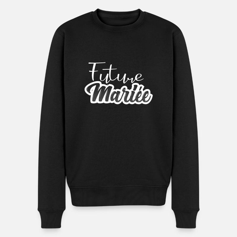 future mariée - evjf - mariage - Pull Premium bio Homme - noir