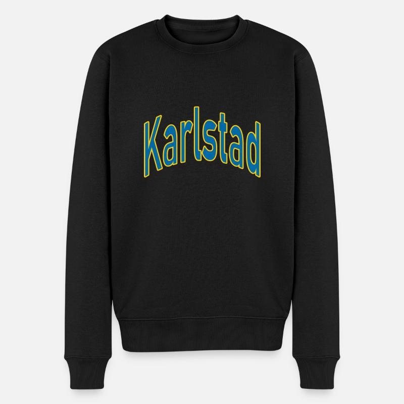 Karlstad - Pull Premium bio Homme - noir