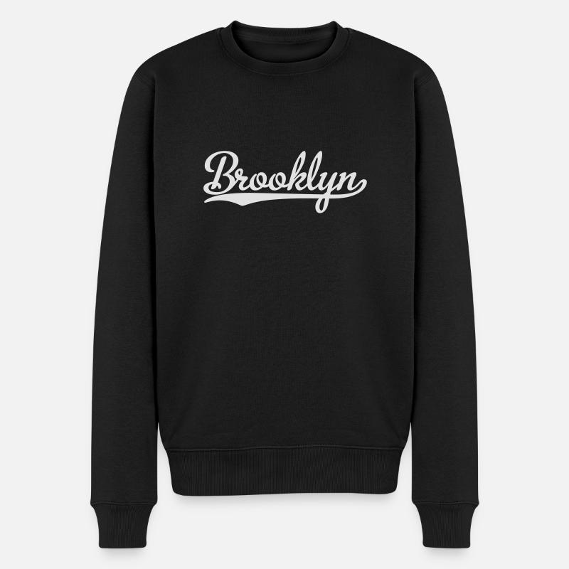 Brooklyn - Pull Premium bio Homme - noir