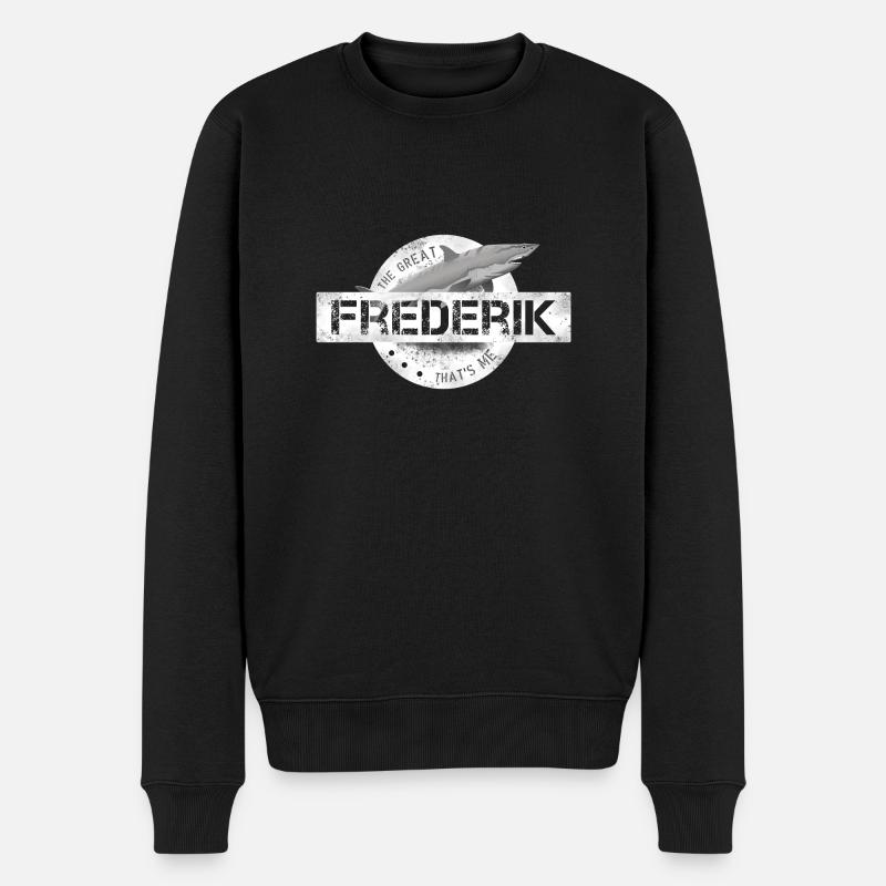Frederik - Pull Premium bio Homme - noir
