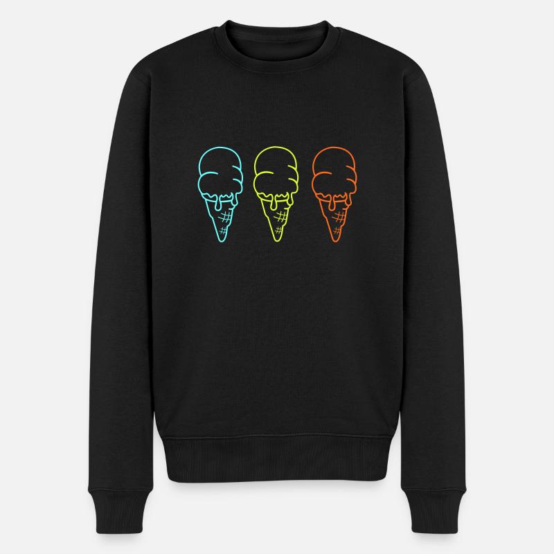 Glace Glace 3 - Pull Premium bio Homme - noir
