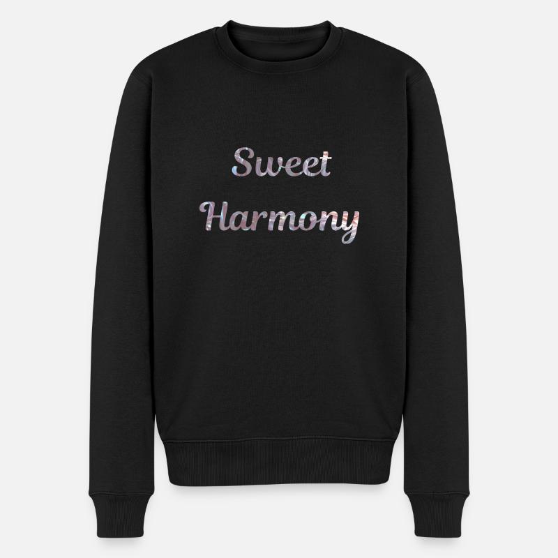 Douce Harmonie - Pull Premium bio Homme - noir