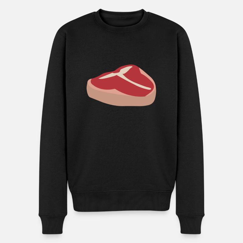 Saftiges Fleisch - Pull Premium bio Homme - noir