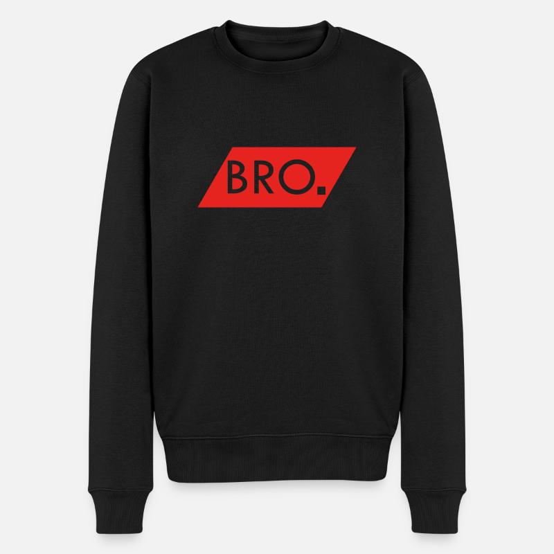 BRO - Pull Premium bio Homme - noir