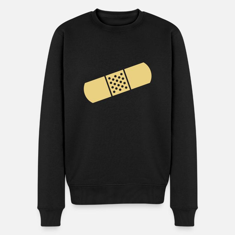 Pansement - Pull Premium bio Homme - noir