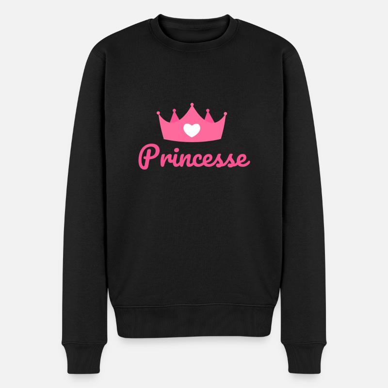 Princesse - Pull Premium bio Homme - noir