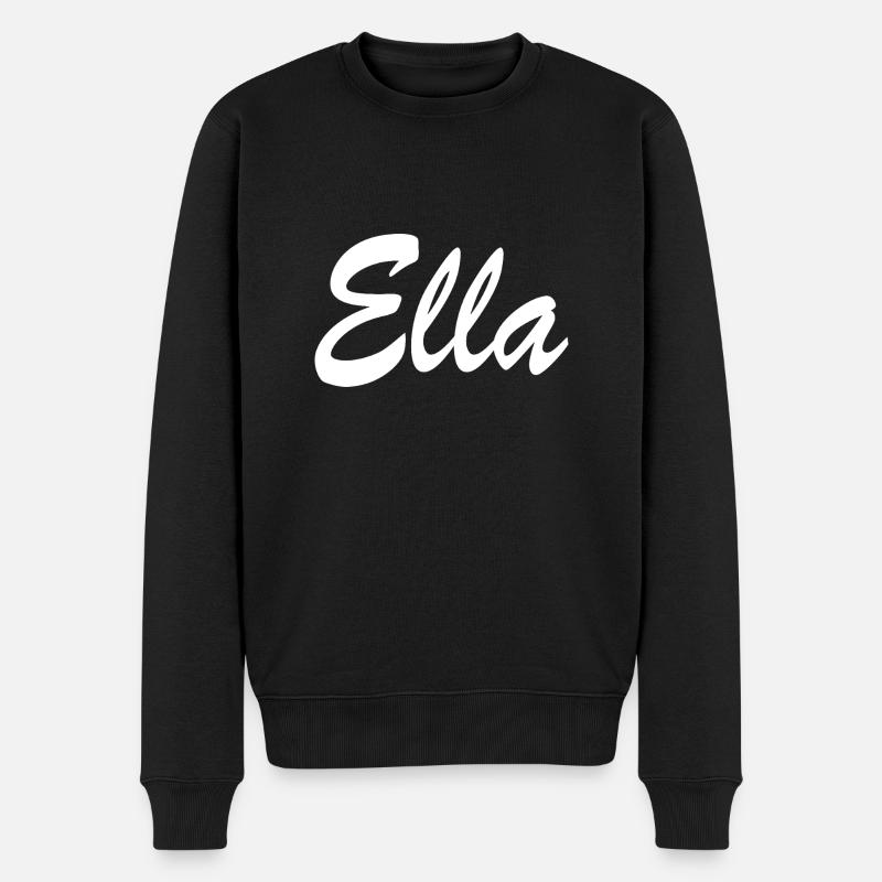 Ella - Pull Premium bio Homme - noir