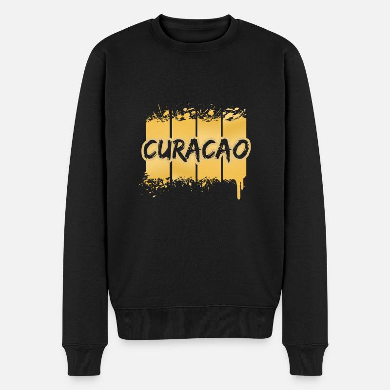 Curaçao comme Curaçao - Pull Premium bio Homme - noir