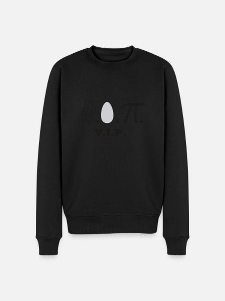 VIP - Männer Premium Bio Pullover - Schwarz