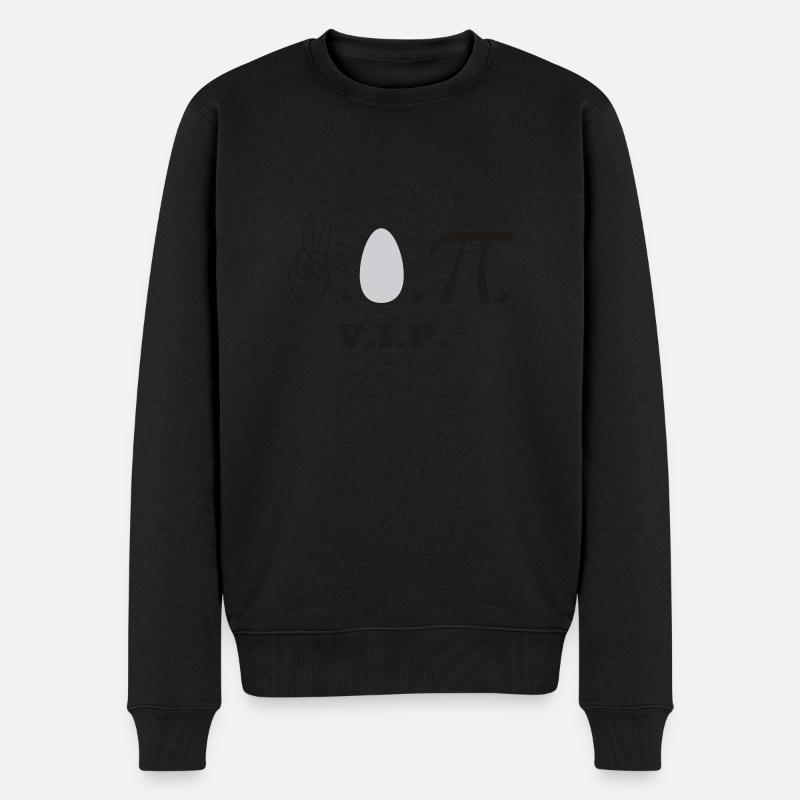VIP - Männer Premium Bio Pullover - Schwarz