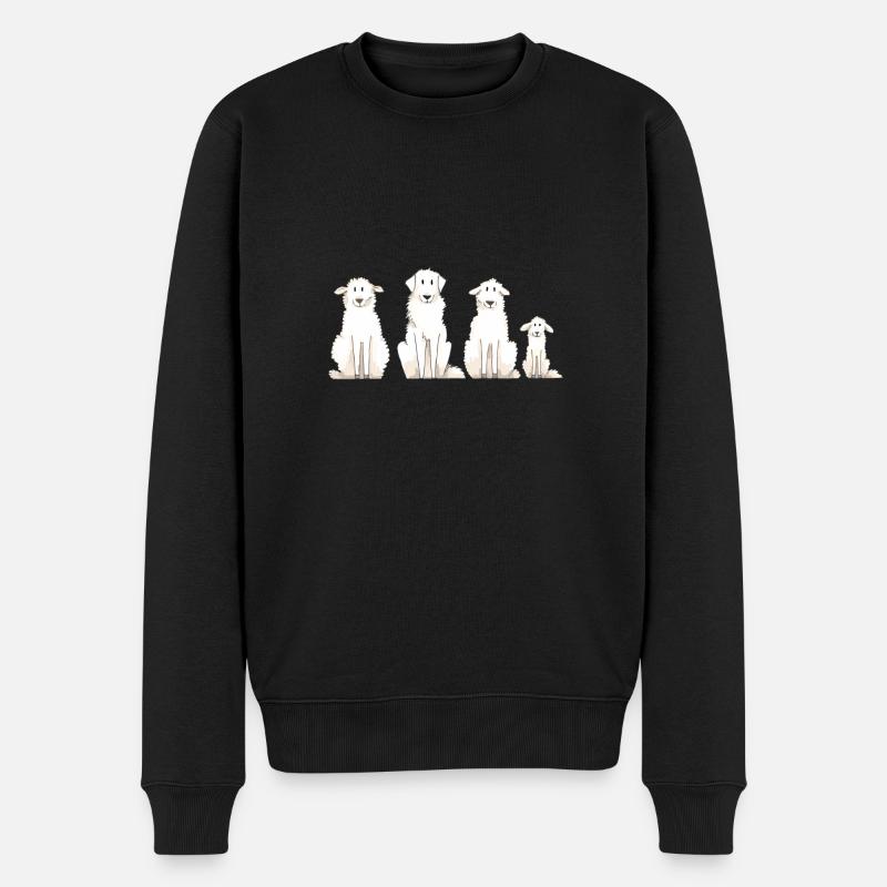 family guy - Männer Premium Bio Pullover - Schwarz