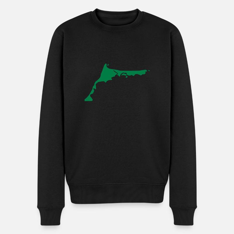 Darss - Mer Baltique - Pull Premium bio Homme - noir