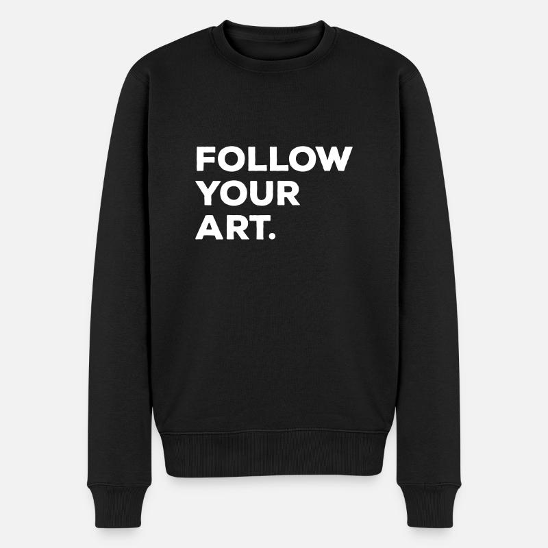 Suivez votre art - Pull Premium bio Homme - noir