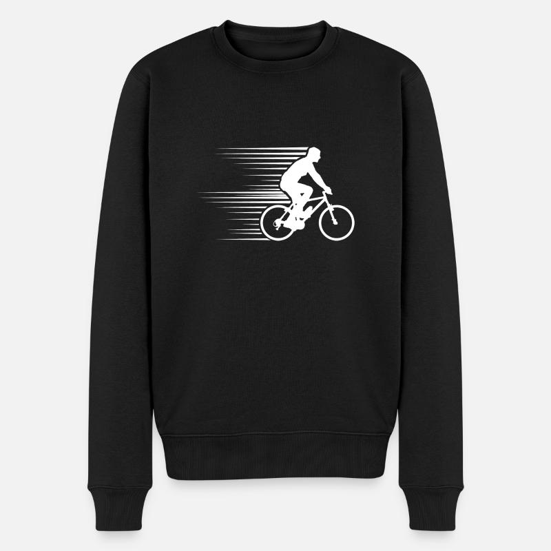 Vélo Vélo - Pull Premium bio Homme - noir
