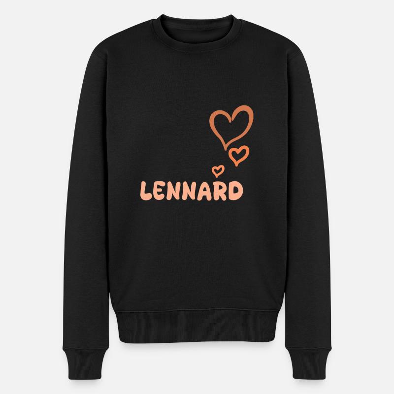 Cadeau pour Lennard - Pull Premium bio Homme - noir