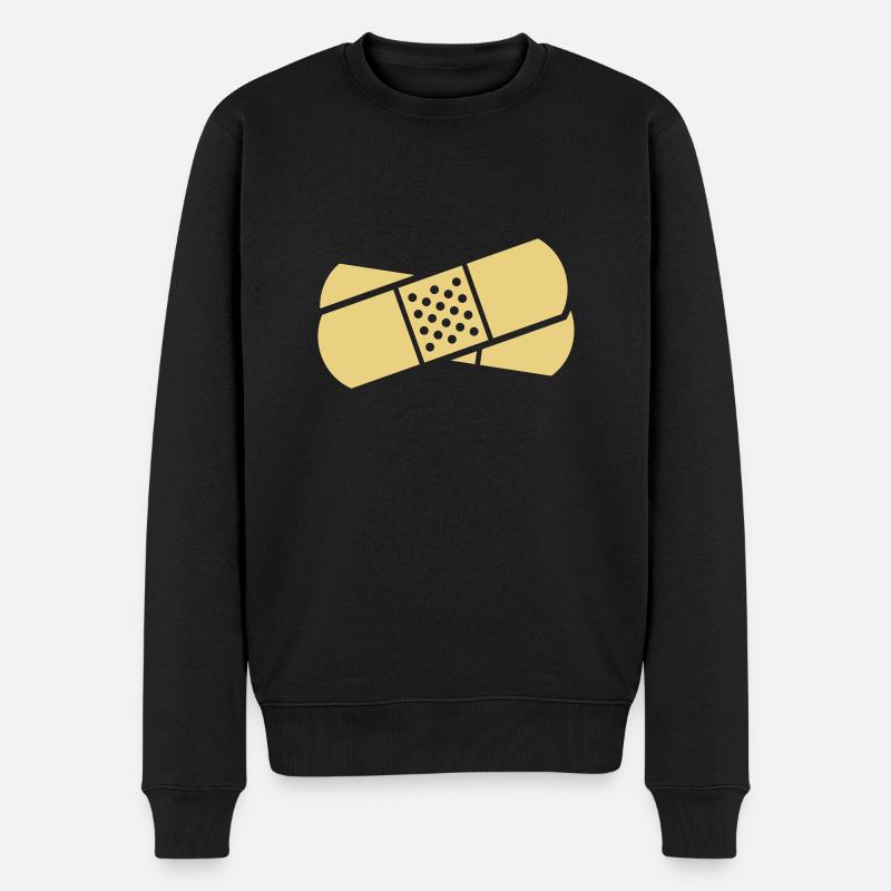 Pansement - Pull Premium bio Homme - noir