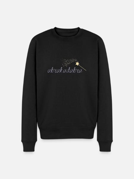 Abracadabra - Men's Premium Organic Jumper - black